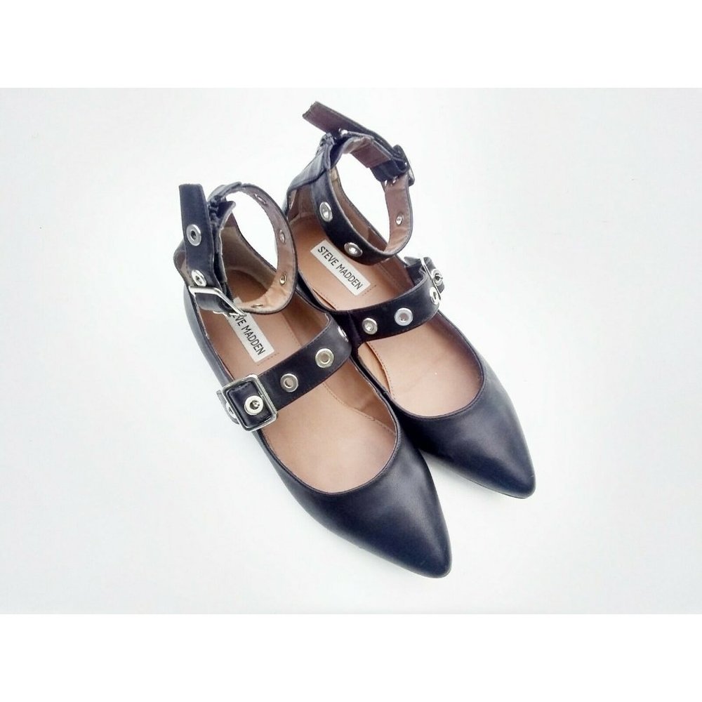 Steve Madden Women's Iridessa Black Shoes Sz 8 M